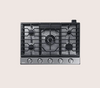 Dacor DTG30P875NS/DA 30-Inch Gas Cooktop Transitional Silver Stainless Natural Gas Liquid Propane