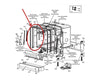 Dacor Dishwasher Seal Door Retainer - DD81-03771A