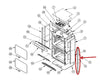 Dacor Wall Oven, Warming Oven Trim Post - 105389-01B