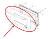 Dacor Wall Oven, Warming Oven Door Glass - 12689-012L