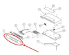 Dacor Wall Oven, Warming Oven Bezel Assembly - 13389S