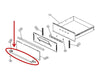 Dacor Handle Assembly - 13462CH