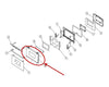 Dacor Black Door Frame Assembly - 13636B