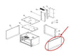 Dacor Right Side Panel Formed - 26943