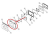 Dacor Wall Oven, Warming Oven Mounting Glass - 27610B
