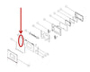 Dacor Left Door Edge Trim - 36172