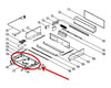 Dacor Left Chassis Top Section - DE81-08522A
