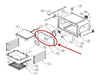 Dacor Wall Oven, Warming Oven Baffle Control - 36764BP