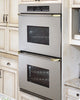 Dacor ECD230SBR 30 Inch Double Electric Wall Oven with 3.9 cu. ft. Self-Cleaning Convection Ovens