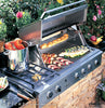 Dacor OB52/NG 52 Inch Built-in Gas Grill with 3-20