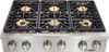 Dacor DYRTP366S/NG/H 36 Inch Gas Rangetop with 6 Sealed Burners