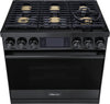 Dacor DOP36M86DLM 36 Inch Smart Pro Dual Fuel Range with Steam-Assist Oven