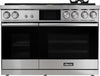 Dacor DOP48M86DPS 48 Inch Freestanding Professional Dual Fuel Smart Range with 6 Sealed Burners