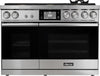 Dacor DOP48M86DPS 48 Inch Freestanding Professional Dual Fuel Smart Range with 6 Sealed Burners