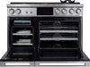 Dacor DOP48M86DLS 48 Inch Freestanding Professional Dual Fuel Smart Range with 6 Sealed Burners
