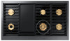 Dacor DOP48M96DLS 48 Inch Freestanding Professional Dual Fuel Smart Range with 6 Sealed Burners