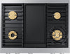 Dacor DTT36M974PS 36 Inch Gas Smart Rangetop with 4 Sealed Burners
