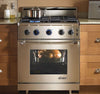 Dacor ER30GISCH/NG 30 Inch Freestanding Gas Range with 4.0 cu. ft. Manual Clean Oven