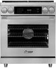Dacor HDPR30S/LP 30 Inch Freestanding Professional Dual Fuel Range With 4 Sealed Burners