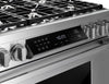 Dacor HDPR36S/LP/H 36 Inch Freestanding Professional Dual-Fuel Range with 6 Sealed Burner
