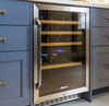 Dacor RNF242WCL 24 Inch Built-in Wine Cooler with 46-Bottle Capacity