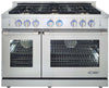 Dacor RNRP48GC/NG/H 48 Inch Freestanding Gas Range with 6 Sealed Burners