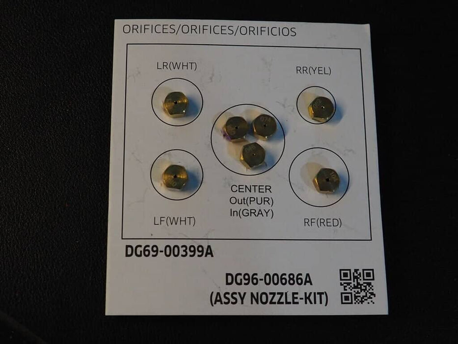 Dacor Nozzle Kit Assembly - DG96-00686D