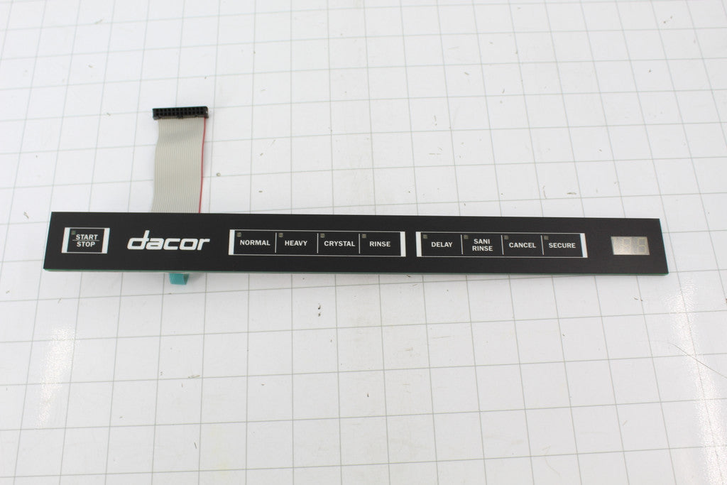 Dacor DD81-03341A Membrane Controller Membrane, 24 Assembly