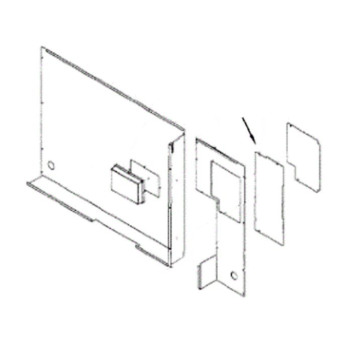 Dacor DE81-08940A Junction Cover