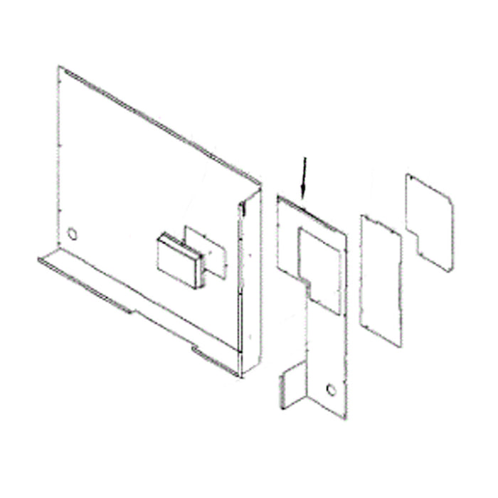 Dacor 102456 Er48D Rr Right Panel