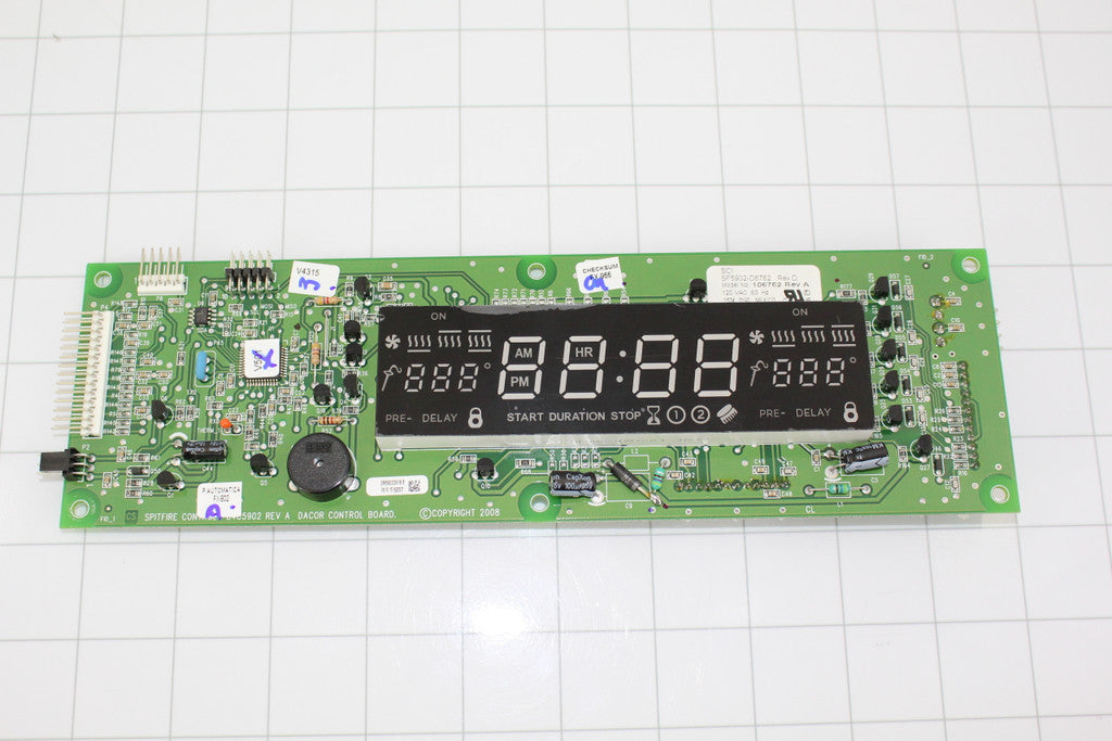 Dacor Led Display Module - DE81-06880A