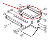 Dacor DE81-08909A Ersd36 Base Assembly