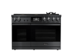 Dacor DOP48M86DLM 48 Inch Dual-Fuel Steam Range - Contemporary / Graphite Stainless / Natural Gas