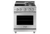 Dacor HGPR30S/NG 30 Inch Stainless Steel Natural Gas Range - Professional