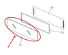 Dacor Wall Oven, Warming Oven Door Glass - DE81-04048A