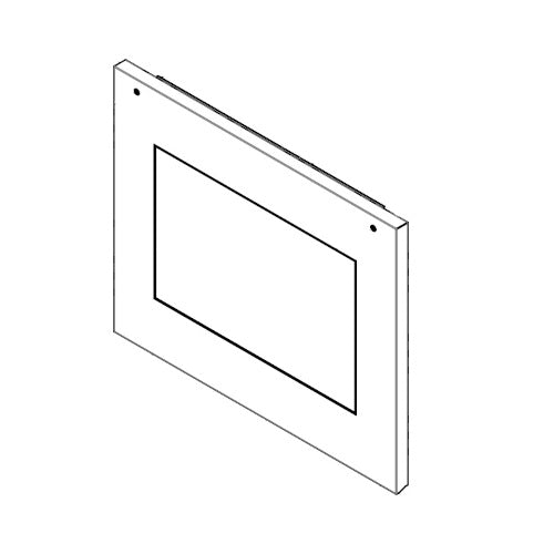 Dacor White Door Skin Assembly - DE81-07372A