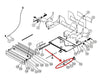 Dacor DD81-03615A Dishwasher Rear Adjustment Rod