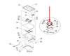 Dacor DE81-05430A Power Board Insulator