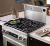 Dacor DR30DH/LP 30 Inch Pro-Style Freestanding Dual-Fuel Range with 4 Sealed/Simmer Burners