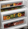 Dacor EF48DBSS 48 Inch Built-in Side by Side Refrigerator with 29.7 cu. ft. Capacity