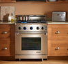 Dacor ER30GISCH/NG/H 30 Inch Freestanding Gas Range with 4.0 cu. ft. Manual Clean Oven