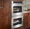 Dacor RO230S 30 Inch Double Electric Wall Oven with 4.8 cu. ft. Four-Part Pure Convection Ovens