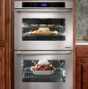 Dacor RO230S 30 Inch Double Electric Wall Oven with 4.8 cu. ft. Four-Part Pure Convection Ovens