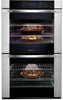 Dacor ROV230B 30 Inch Double Electric Wall Oven with 4.8 cu. ft. Four-Part Pure Convection Ovens