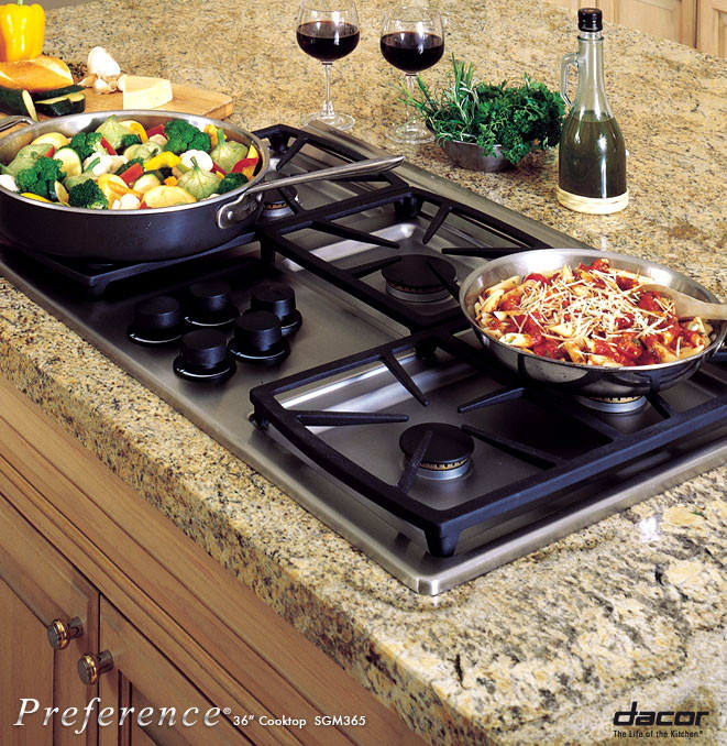 Dacor SGM365S Cooktop Spare Parts - Dacor Parts