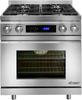Dacor DR30DI/LP 30 Inch Pro-Style Slide-in Dual-Fuel Range with 4 Sealed/Simmer Burners