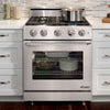 Dacor DR30GS/LP 30 Inch Freestanding Gas Range with 4.8 cu. ft. Convection Oven