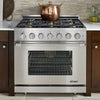 Dacor RNRP36GC/NG/H 36 Inch Freestanding Gas Range with 6 Sealed Burners