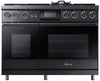 Dacor DOP48M96DPM 48 Inch Freestanding Professional Dual Fuel Smart Range with 6 Sealed Burners