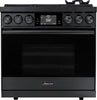 Dacor DOP36M86DPM 36 Inch Dual-Fuel Steam Range - Contemporary / Graphite Stainless / Liquid Propane